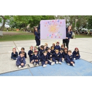 El jardín celebró el  inicio de la primavera y el día del estudiante